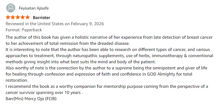 Living Cancer-Free After 10 Years - A Holistic Approach to Life - Review2